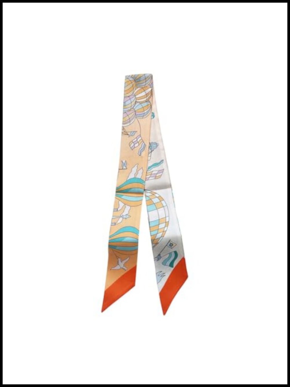 100% Mulberry Silk Skinny Scarf Hair Ribbon Handbag Handle Wrap Neckerchief